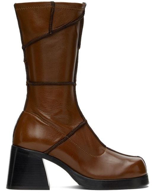 Miista Brown Lois Boots