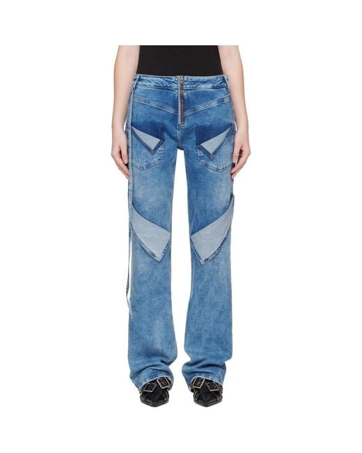 OTTOLINGER Blue Loose Fit Jeans