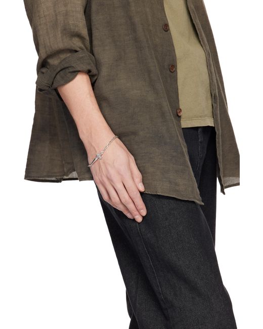 Emanuele Bicocchi Black Dagger Bracelet for men