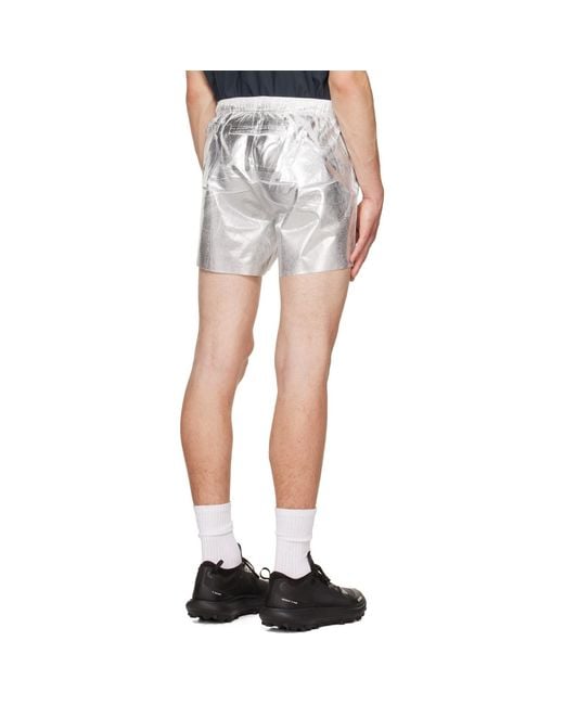 Satisfy White Peaceshell Unlined Shorts for men