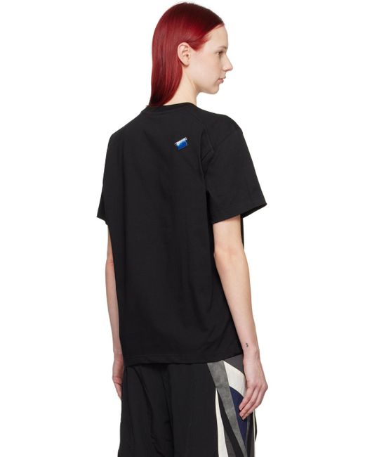 T-shirt langle Adererror en coloris Black