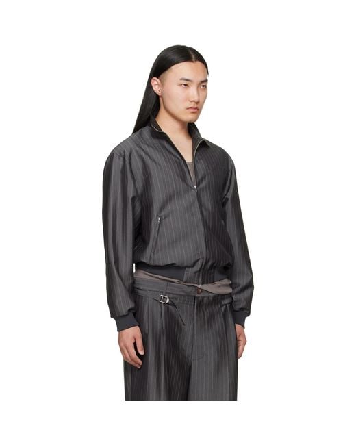 Magliano Black Coach Tracksuit Jacket for men