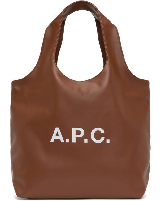 メンズ A.P.C. ブラウン Ninon トートバッグ Brown