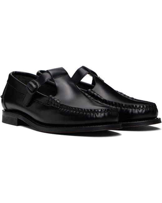 Hereu Black Alber Loafers for men