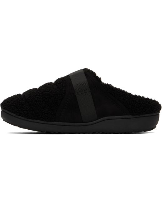 A.P.C. Black Subu Edition Belt Line Slippers