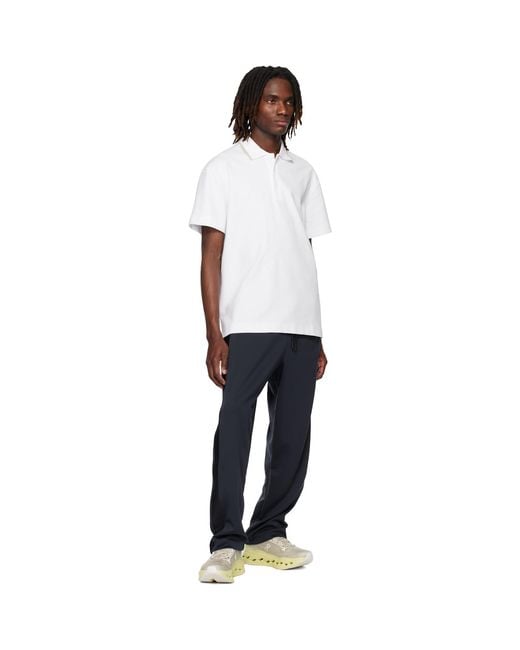 On Shoes White Courtside Polo for men