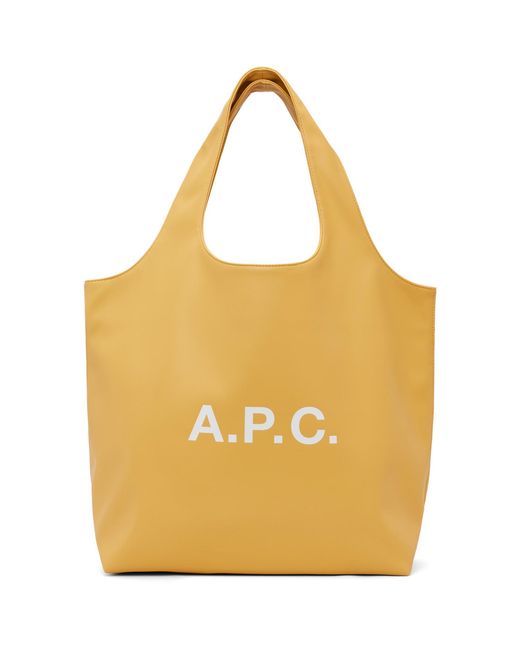A.P.C. Yellow Ninon Tote for men