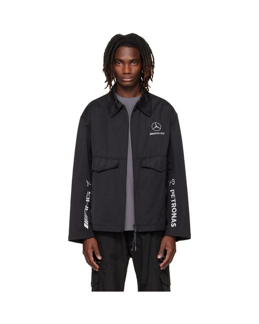 Y-3 Black Mercedes-Amg F1 Edition Wolf Jacket for men