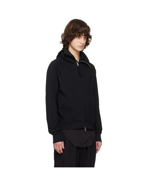 Thom Krom Black M Sj 694 Hoodie for men
