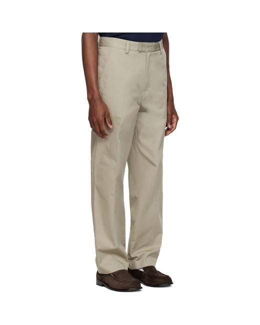 A.P.C. Natural Dylan Trousers for men