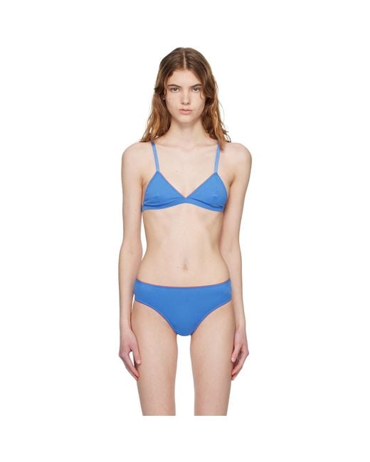 Bellini Bikini Blue Two-Pack Halo Bralettes