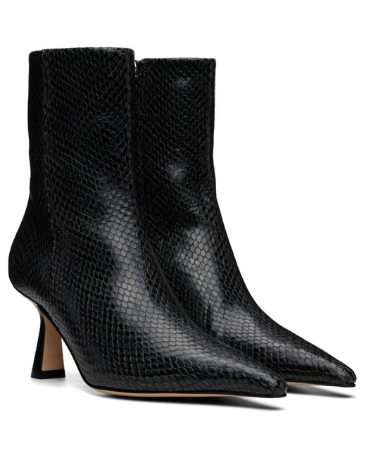 Aeyde Black Vivi Mini Boots