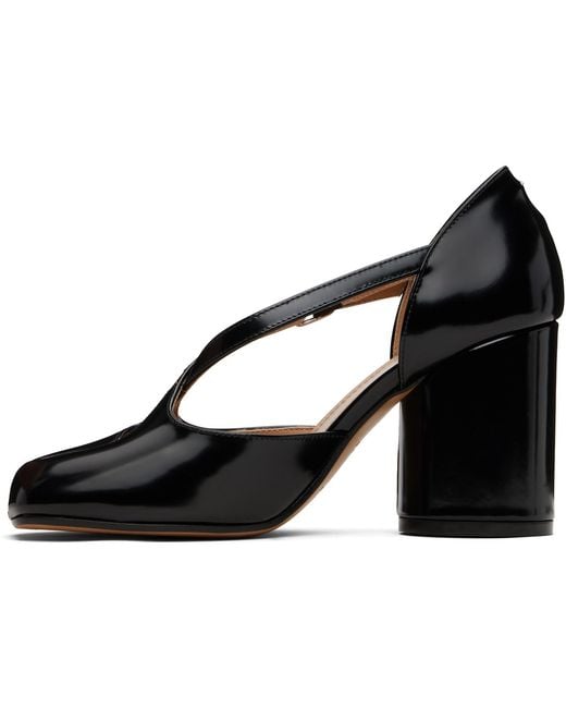 Maison Margiela Black Tabi Pump Heeled Sandals