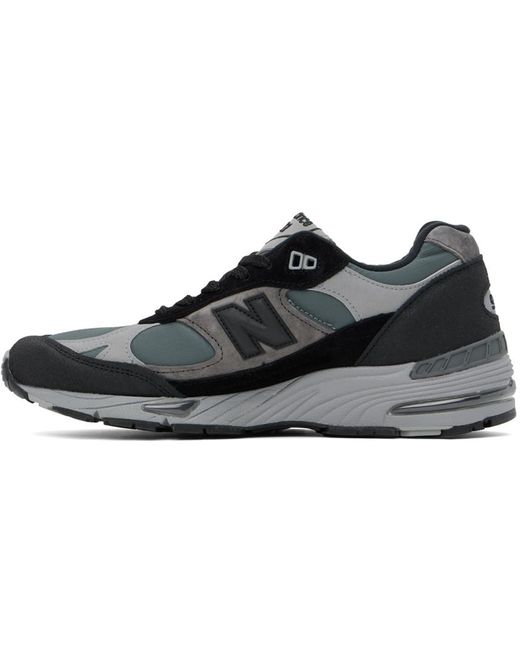 New Balance Black Gray Made In Uk 991v1 Sneakers for men