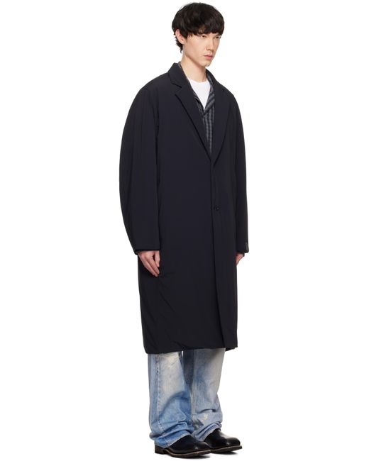 N. Hoolywood Chesterfield Coat in Black for Men | Lyst N. Hoolywood Chesterfield Coat in Black for Men | Lyst