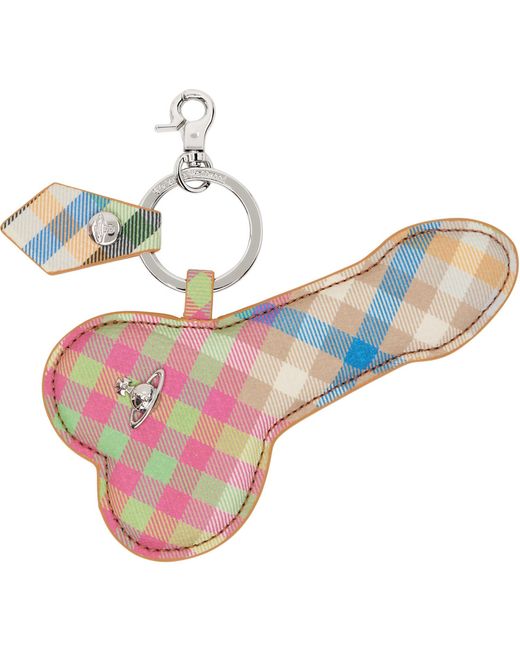 Vivienne Westwood Blue 'Penis' Keychain for men