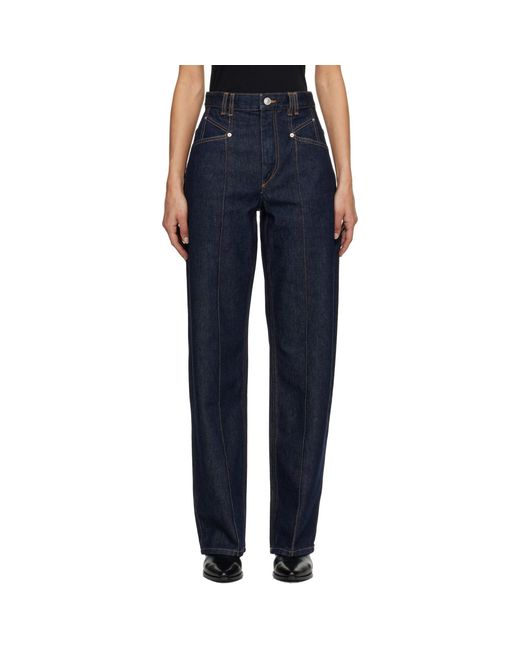 Isabel Marant Blue Drolane Jeans