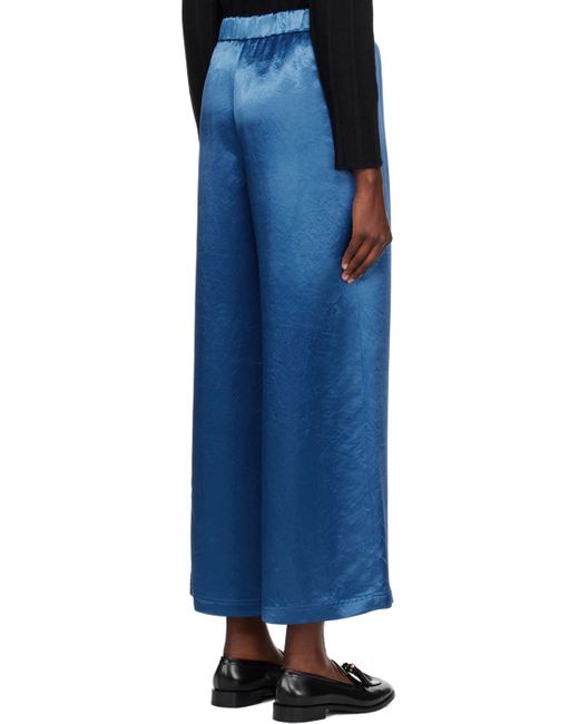 Max Mara Blue Acanto Trousers