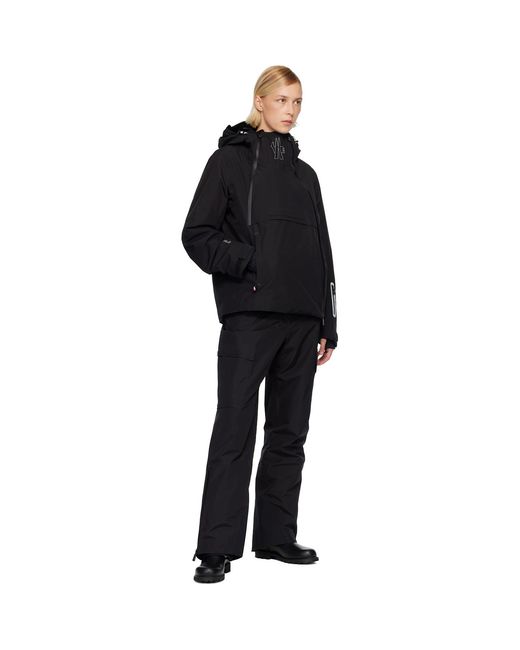 Moncler Black Padded Gore-Tex Ski Pants