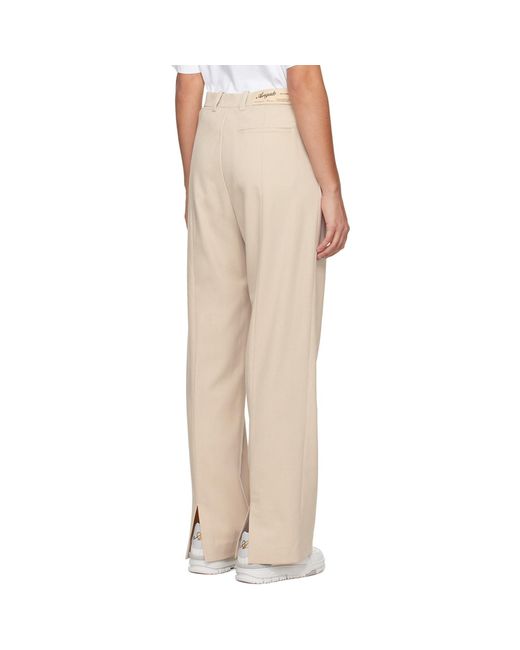 Axel Arigato Natural Arch Slit Trousers