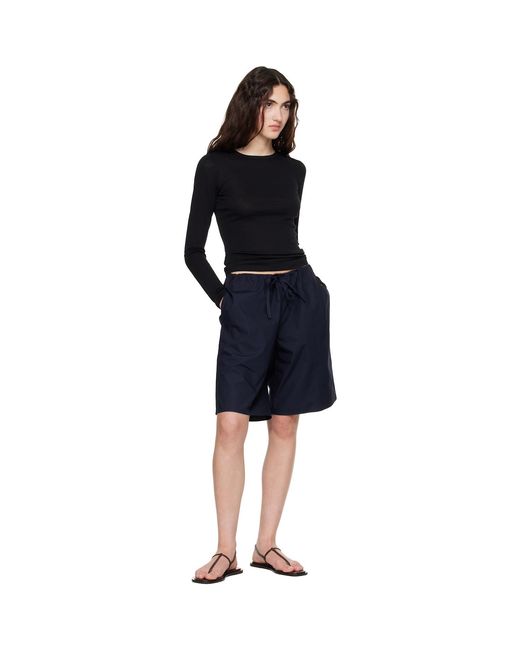 Flore Flore Black Olivia Longsleeve T-Shirt