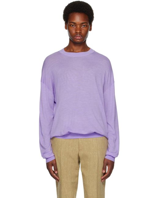 Nanushka Purple Yossi Sweater for men