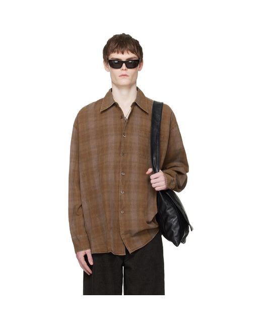 Our Legacy Multicolor Borrowed Shirt for men