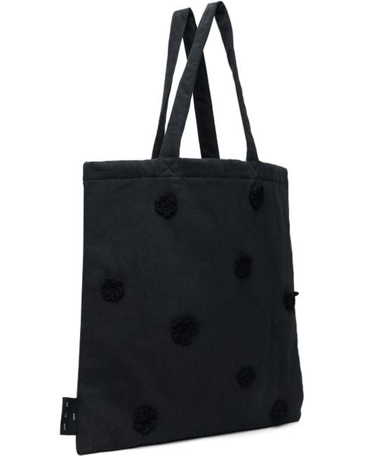Song For The Mute Black Daisy Tote for men