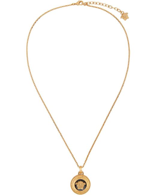 versace medusa biggie necklace