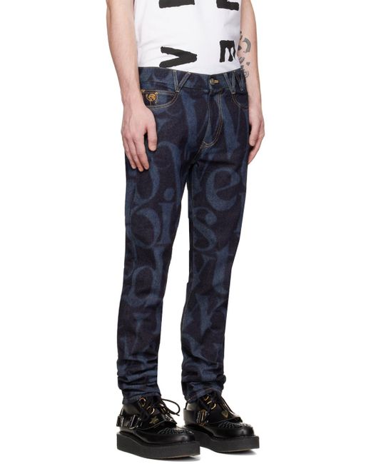 Vivienne Westwood Blue Classic Tapered Jeans for men