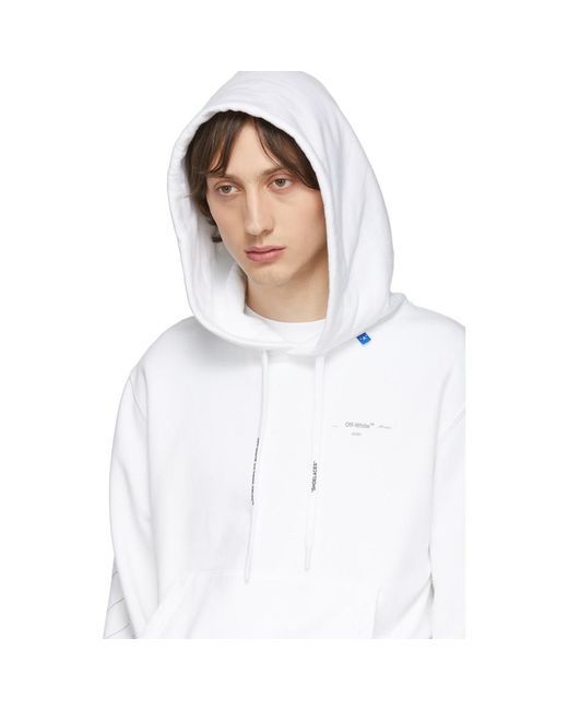 diag unfinished slim hoodie