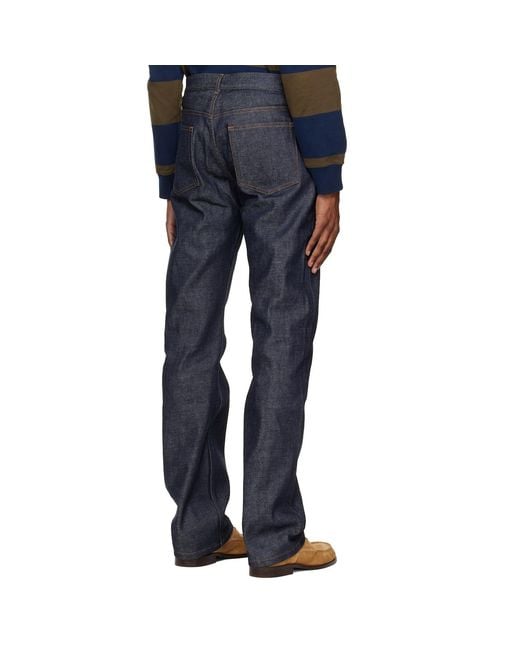 A.P.C. Blue Rescue Jeans for men