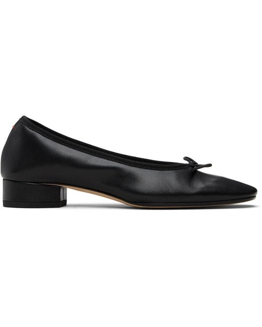 Aeyde Black Onda Heels