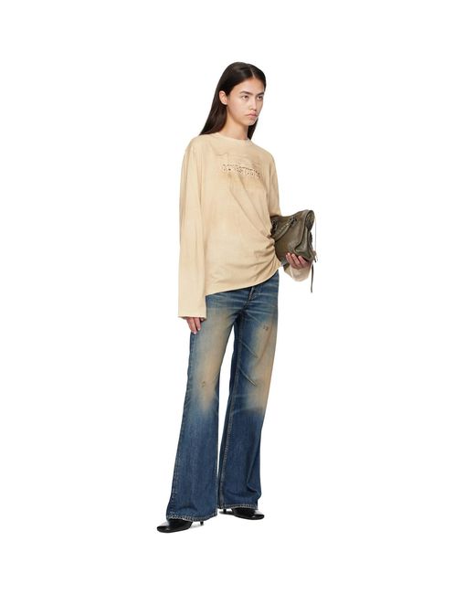 Acne Blue Regular-Fit 2021M Jeans