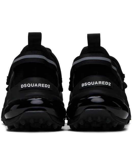 DSquared² Black Bubble Sneakers for men