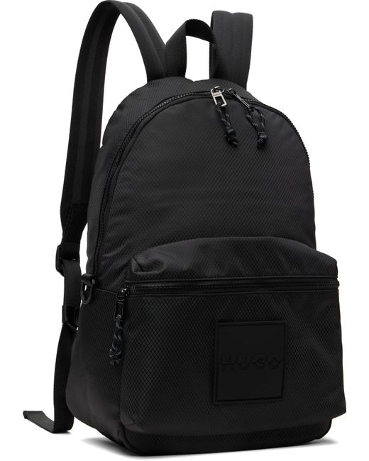 HUGO Ripstop Backpack in Black for Men | Lyst UK