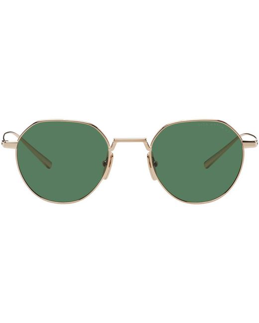 Dita Eyewear Green Artoa.82 Sunglasses for men