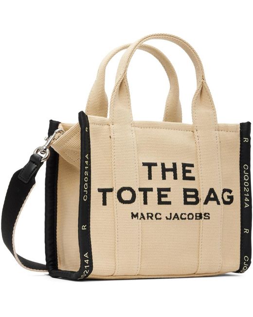 Marc Jacobs Natural 'The Jacquard Small' Tote