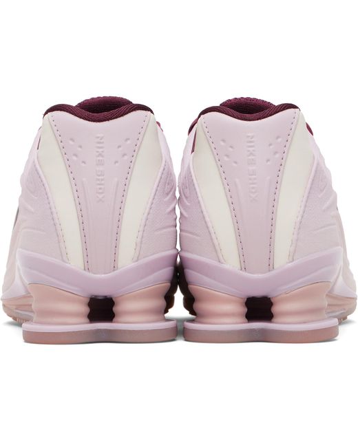 Nike Black Burgundy Shox Z Se Sneakers