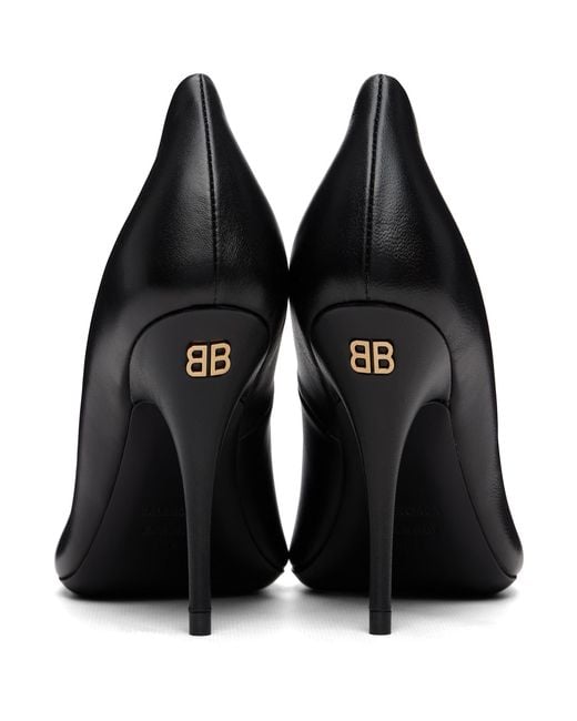 Balenciaga Black Avenue Heels