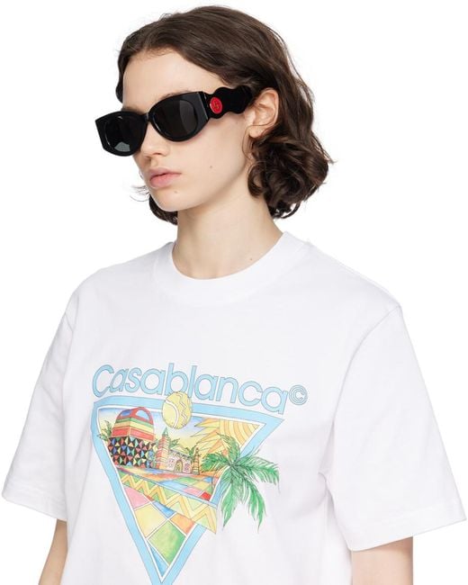 Casablancabrand Black 'The Memphis' Sunglasses