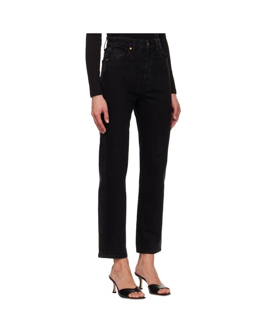 Khaite Black Abigail Jeans