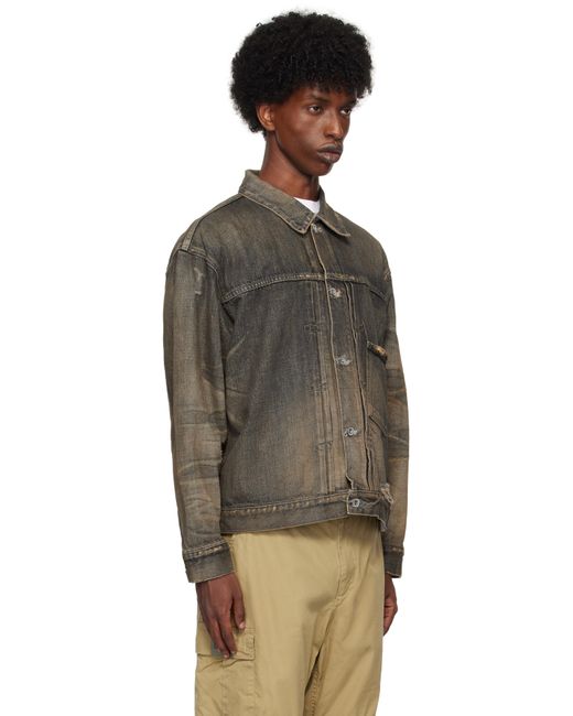 Neighborhood Black Type-1 Denim Jacket for men