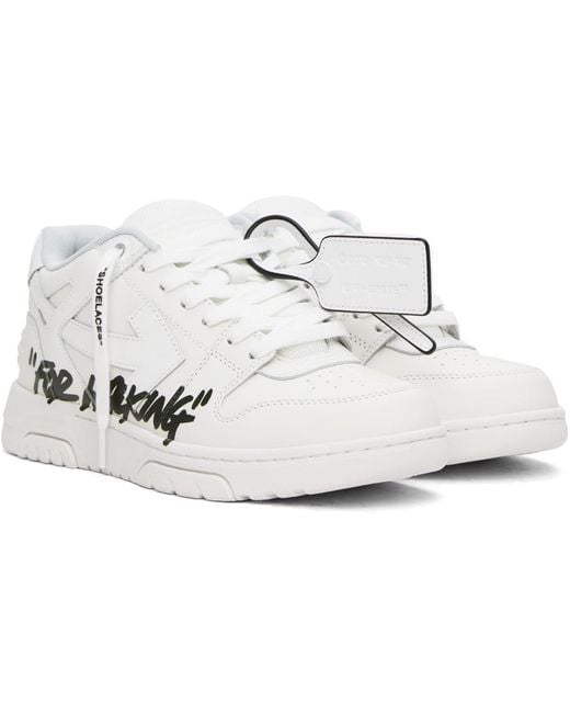Off-White c/o Virgil Abloh White Out Of Office ''for Walking'' Sneakers for men