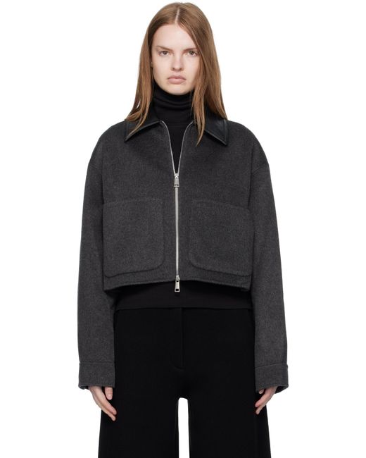 Nanushka Black Phebe Jacket