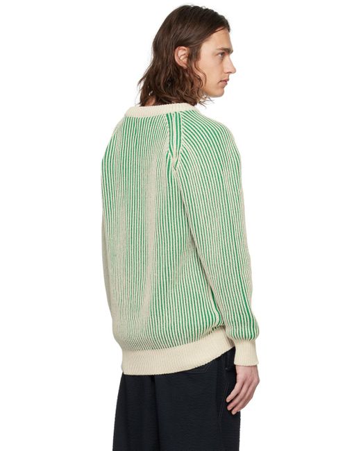 Howlin' By Morrison Green Off- Jazzways Sweater for men