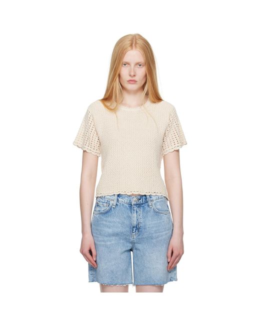 Rag & Bone Blue Khloe Short Sleeve T-Shirt