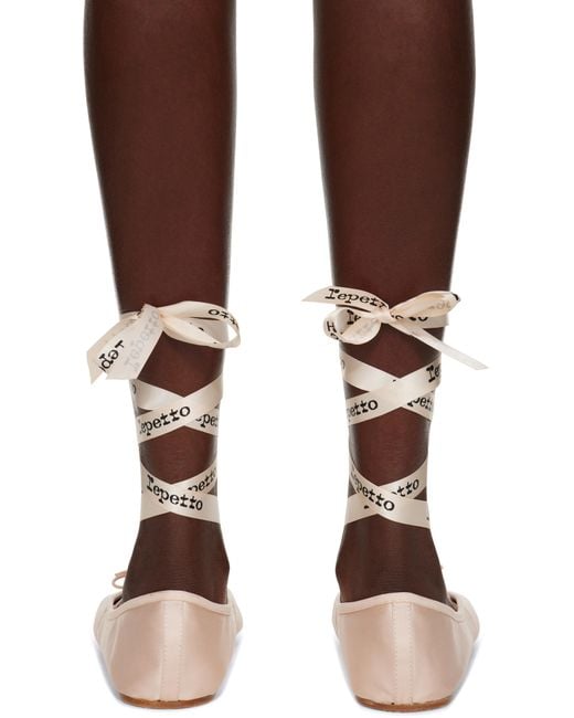 Repetto Brown Sophia Ballerina Flats