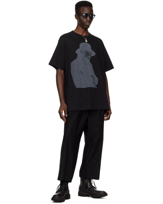 Pantalon noir à nervures Yohji Yamamoto pour homme en coloris Black