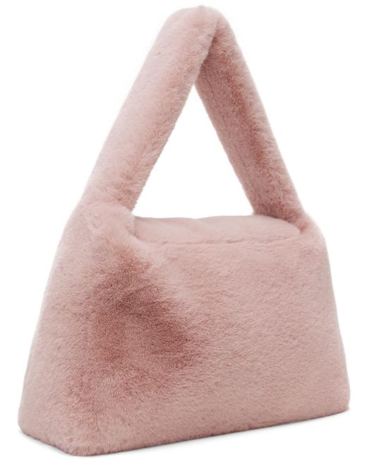 Grand sac rose à rabat à logo Blumarine en coloris Pink